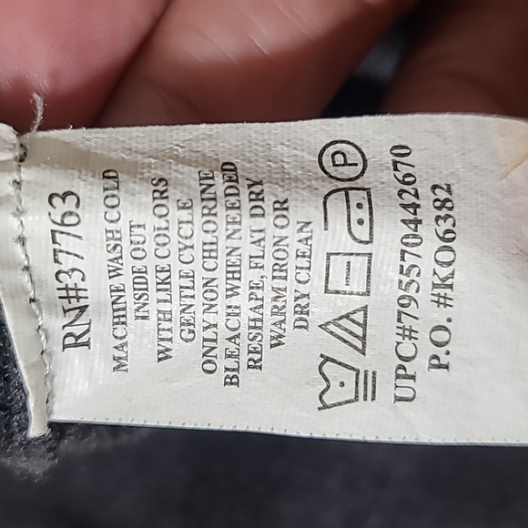 AXIST Men's Charcoal Gray V-Neck Long Sleeve Sweater - Size XXL‎ - Picture 8 of 11